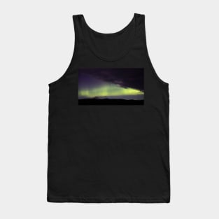 'Sky Dancers', the Northern Lights, Pitlochry, Scotland Tank Top